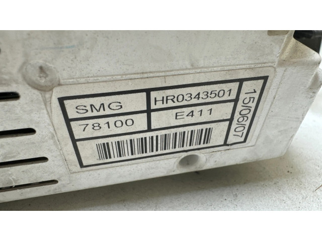 Přístrojová deska Honda Civic 2007 HR0343501, 78100E411