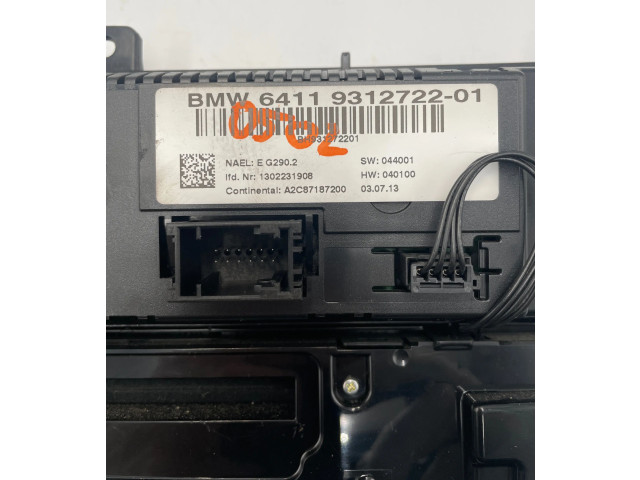 Блок управления климат-контролем 9312722, 1302231908   BMW X3 F25