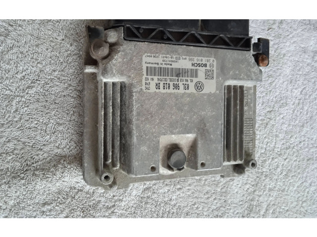 Блок управления двигателя 03L906018BR, 0281016396   Skoda Yeti (5L)