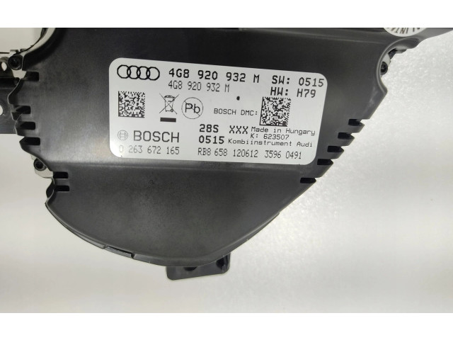 Přístrojová deska Audi A6 C7 2017 0263672165