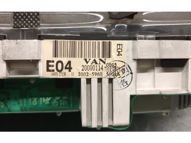 Панель приборов 9400327130, 9400327130   Hyundai Coupe       