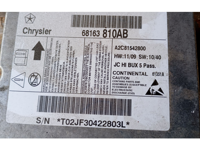 Блок подушек безопасности K68163811AB, P0-8340N   Fiat Freemont