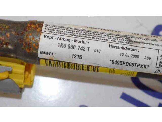 Боковая подушка безопасности 1K6880741T, 1K6880741T   Volkswagen Golf Plus