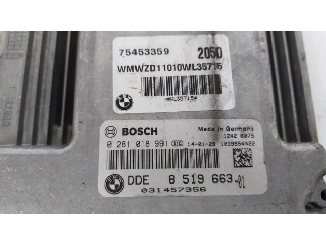 Řídící jednotka 0281018991   Mini Cooper Countryman R60 2011