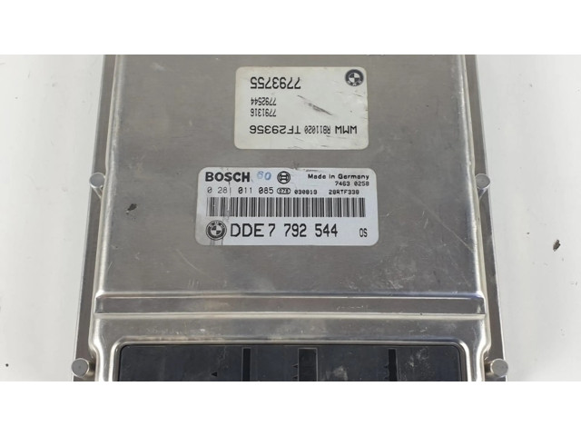 Řídící jednotka 0281011085, DDE7792544 Mini One - Cooper R50 - 53 2001