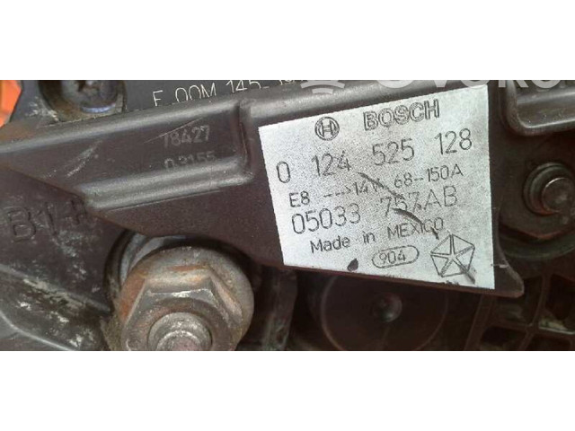 Генератор 0124525128, 0124525128   Jeep Patriot      