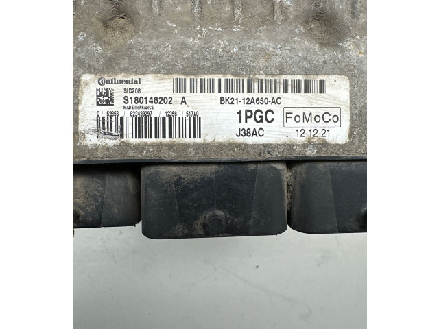 Блок управления двигателя BK2112A650AC, S180146202A Ford Tourneo Custom