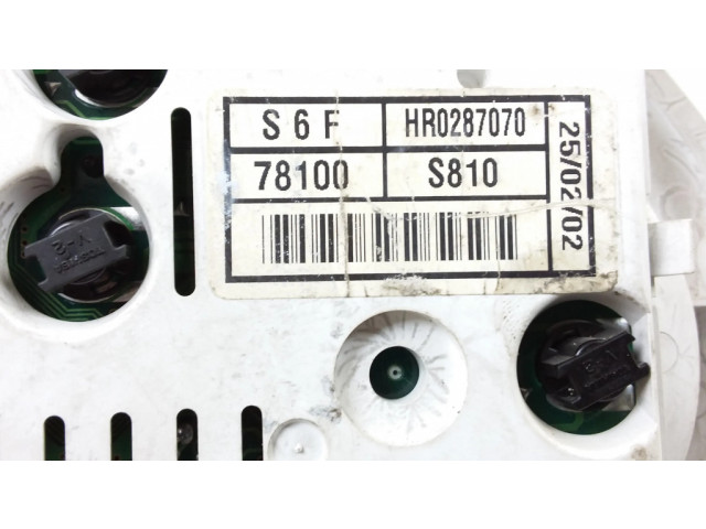 Přístrojová deska Honda Civic 2004 HR0287070, 78100S810