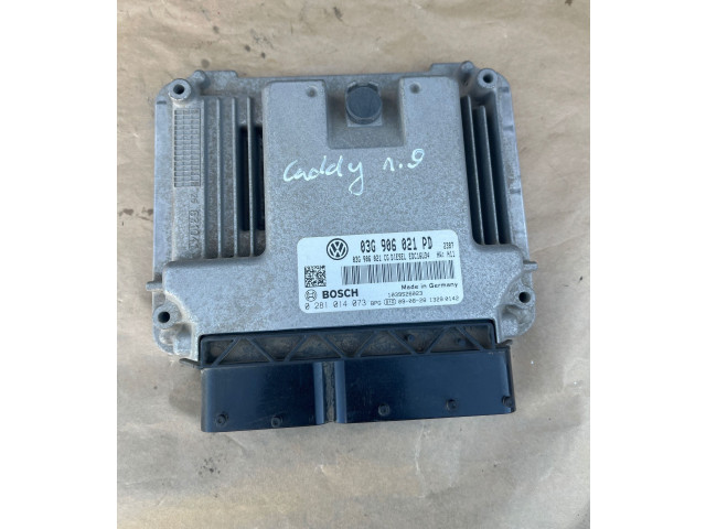 Řídící jednotka 03G906021PD, 0281014073 Volkswagen Caddy 2009