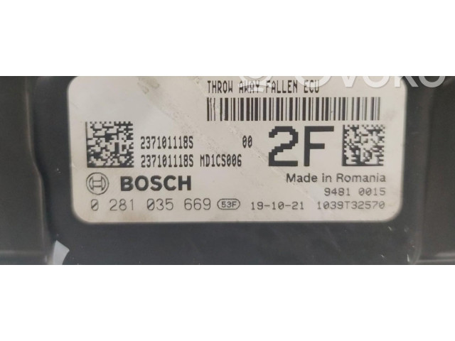 Комплект зажигания    Dacia Duster II    