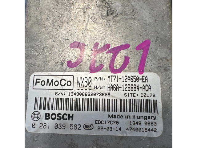 Řídící jednotka AT7112A650EA, 0281039582 Ford Turneo Courier 2022