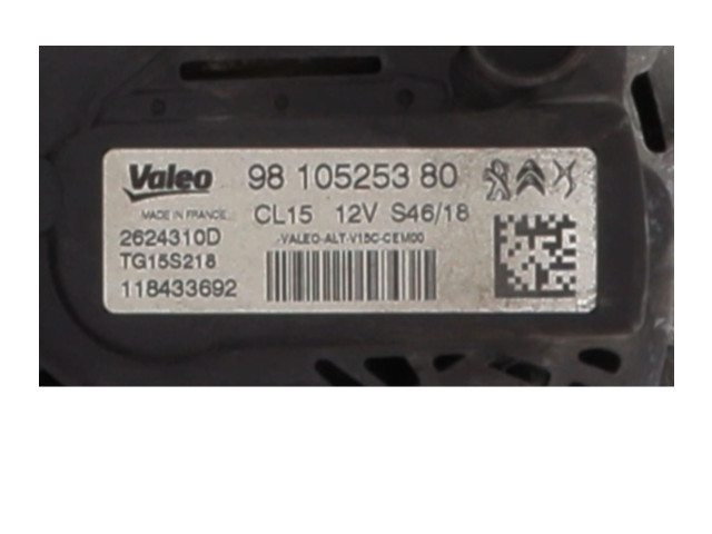 Генератор 9810525380   Opel Combo E      