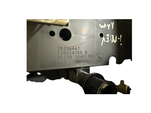 Блок управления климат-контролем 7820A447, T1021476D Mitsubishi i-MiEV