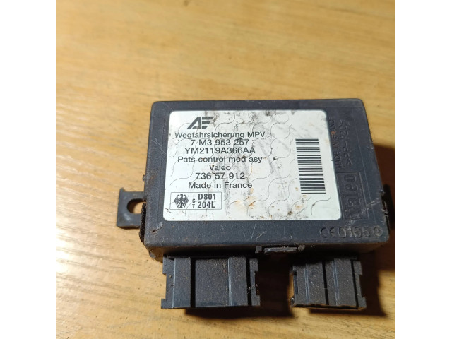 Блок управления 7M3953257A, 73657912 Ford Galaxy