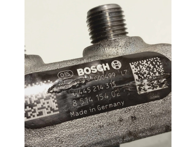 Vstřikovací lišta 0445214315, 8514154   BMW 5 G30 G31  pro naftový motor 2.0 B47d20a 