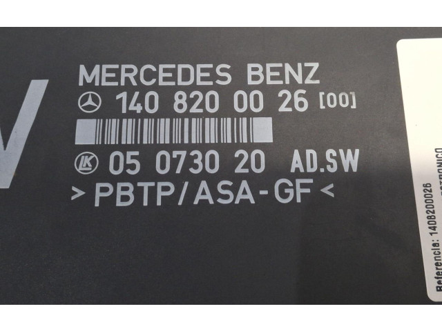 Řídící jednotka 1408200026 Mercedes-Benz CL C140