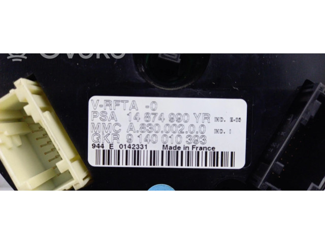 Блок управления климат-контролем 00006451KK Citroen C8