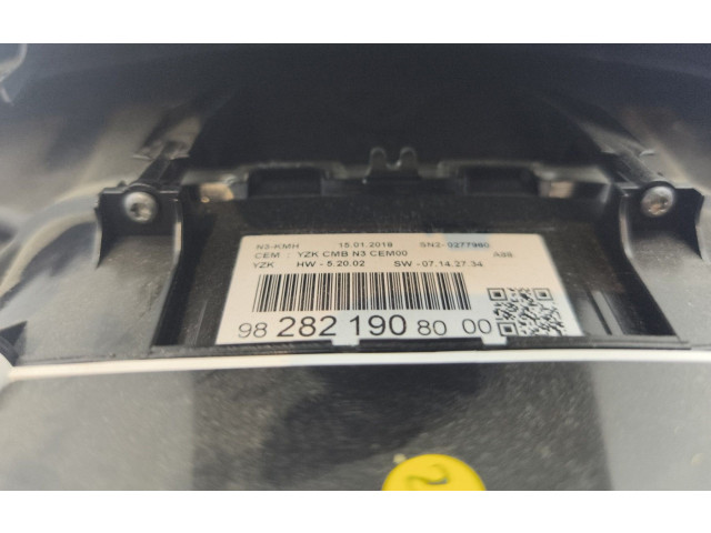 Панель приборов 9828219080   Citroen C3 Aircross       