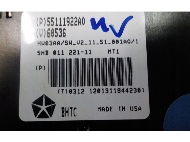 Блок управления климат-контролем 68155773AE, 2841585404300 Jeep Grand Cherokee