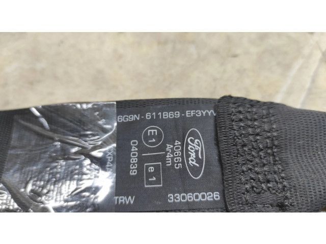 Задний ремень безопасности