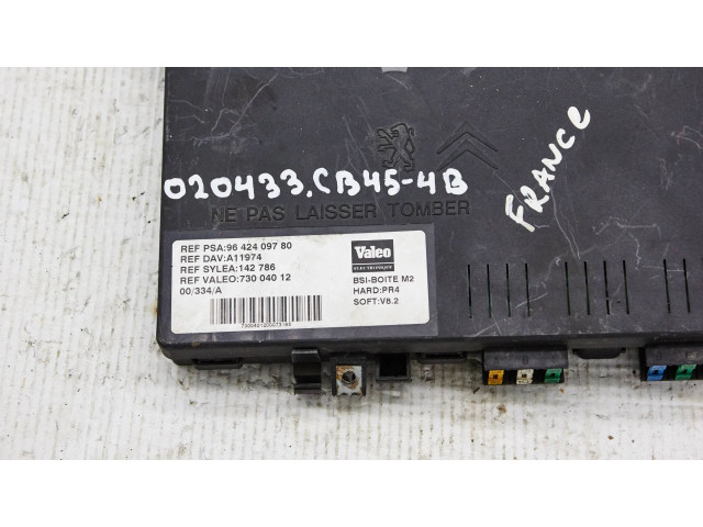 Блок комфорта 9642409780, 73004012 Citroen Berlingo