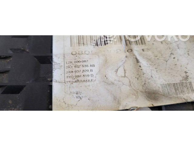 Рулевая рейка  Блок предохранителей 1K0937819D, 2K1937535AB   Volkswagen Caddy 2004 - 2010 года