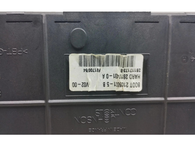 Блок комфорта 21676159-4H   Citroen C5   