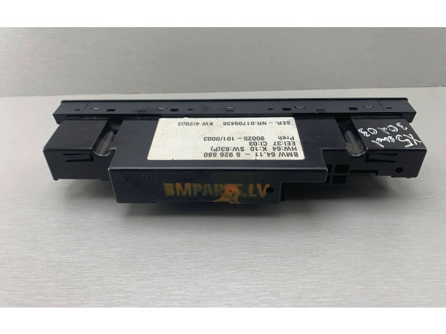 Блок управления климат-контролем 64116926880, 6926880   BMW X5 E53