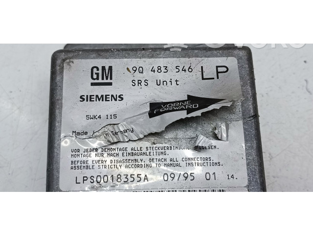 Блок подушек безопасности 90483546LP   Opel Tigra A
