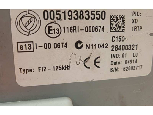 Модуль управления BSM 00519383550, 51938355 Opel Combo D