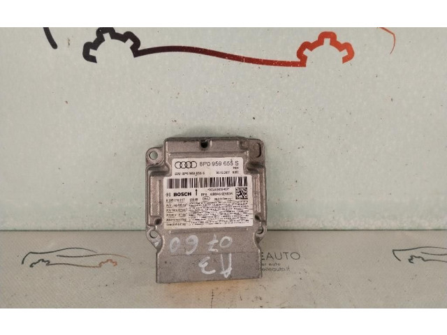 Блок подушек безопасности 8P0959655S, 8P0959655S   Audi A3 S3 8P