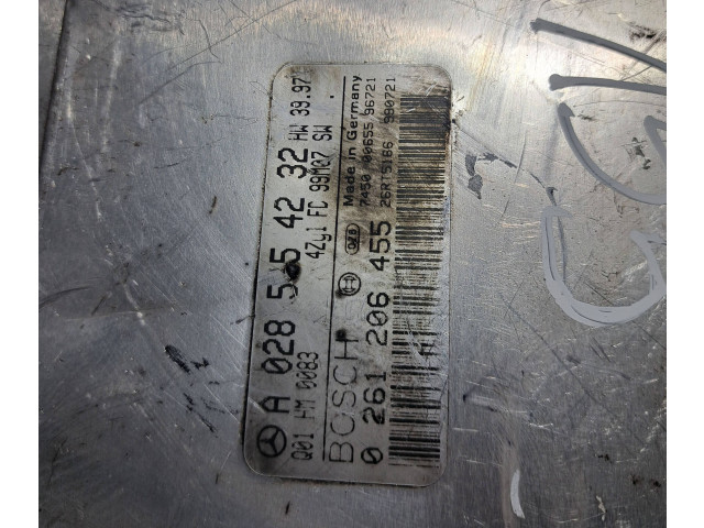 Řídící jednotka A0285454232, 0261206455 Mercedes-Benz C W202 2000