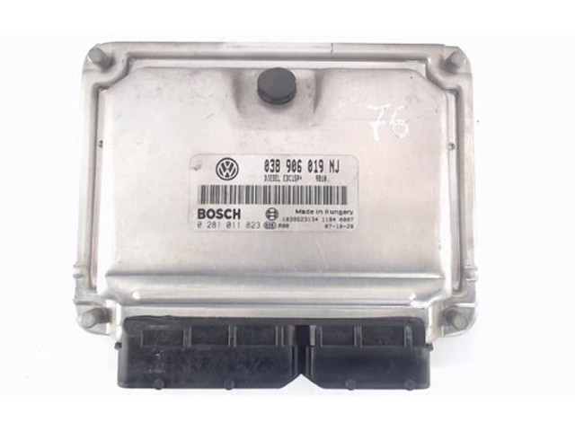 Блок управления (038906019NJ), (0281011823)   Seat Ibiza III (6L)