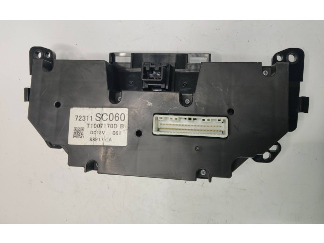 Блок управления климат-контролем 72311SC060, T1007170D   Subaru Forester SH
