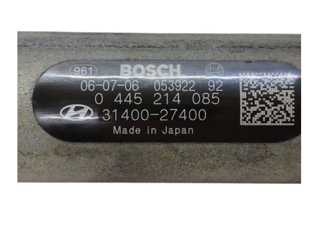 Топливная рампа 3140027400, 0445214085   Hyundai Sonata   для двигателя D4EA