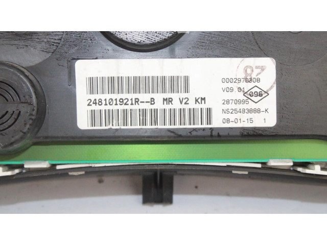 Панель приборов 248101921RB Dacia Logan II