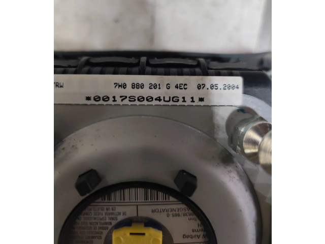 Подушка безопасности водителя 7H0880201G, 0017S004UG11 Volkswagen Transporter - Caravelle T5