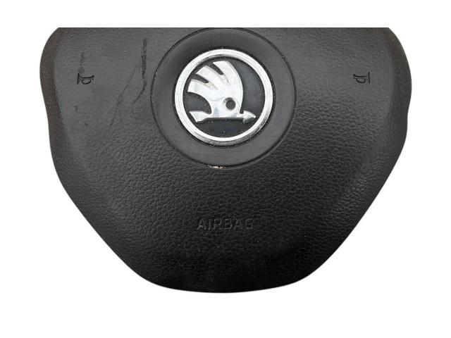 Подушка безопасности водителя 5E0880201, 30773399340 Skoda Fabia Mk2 (5J)