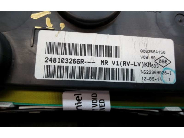 Панель приборов 248103266R Dacia Dokker