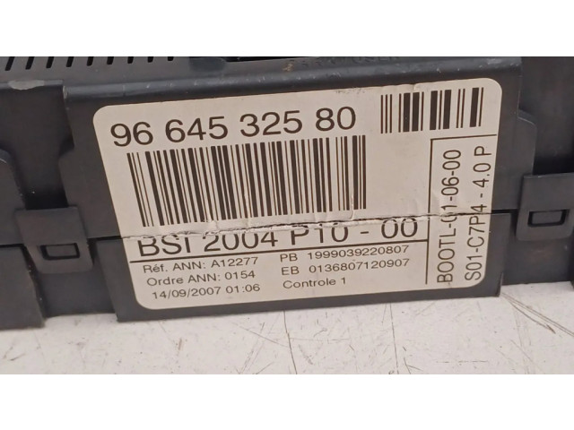   Pojistková skříňka 9664532580, BSI2004P10   Citroen C3 2005