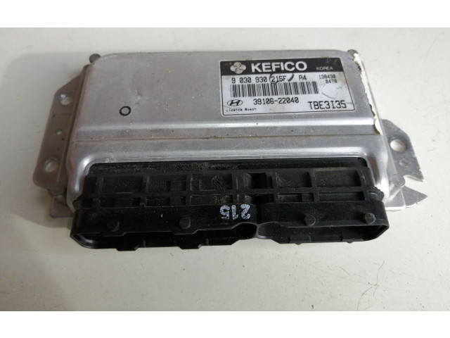 Блок управления двигателя 3910622040, 9030930215F Hyundai Getz