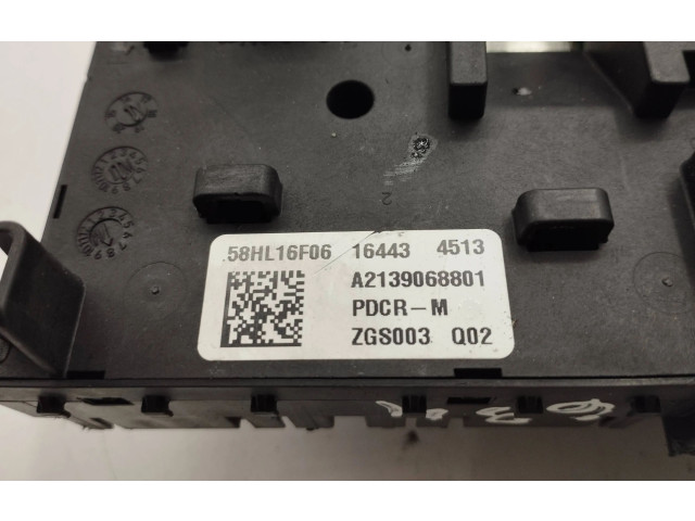 Блок предохранителей A2139068801   Mercedes-Benz E W213    