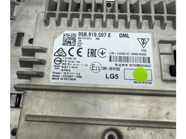 Дисплей    95B919597E   Porsche Macan