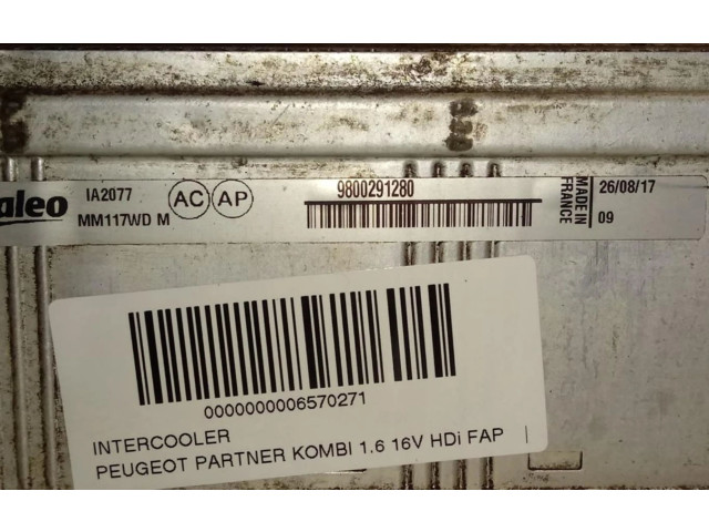 Интеркулер 9800291280 Peugeot Partner