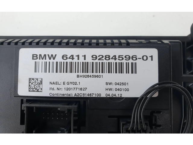 Блок управления климат-контролем 9284596, 1201771627 BMW X3 F25