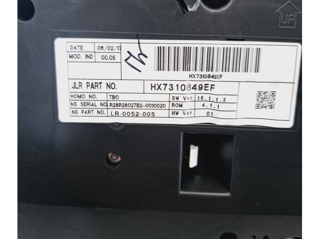 Панель приборов HX7310849EF   Jaguar XF X260       