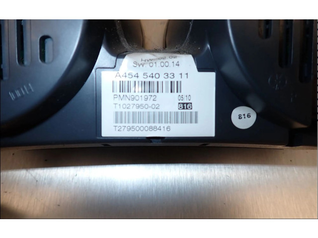Панель приборов A454540571128CT43 Smart ForFour I