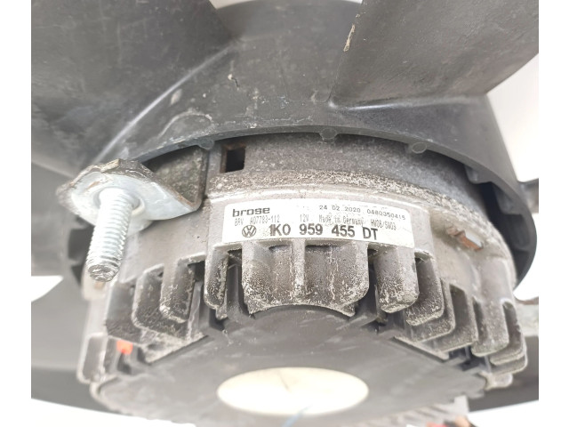 Вентилятор радиатора 1K0959455, 1K0959455DT Volkswagen Caddy