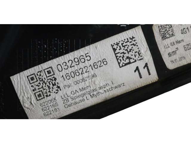 Zpětné zrcátko levé Audi A6 C7 2016 4G1857409AB