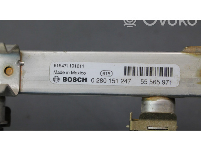 Vstřikovač 0280151247, 55565971 Buick Encore I pro benzínový motor 1.4 .